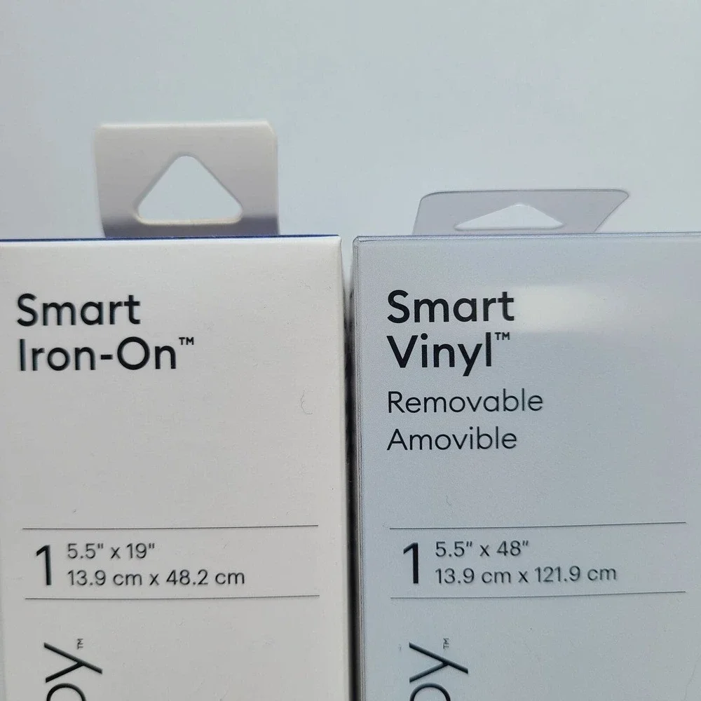 5/$15 Cricut Joy Smart Vinyl Ultraviolet Smart IronOn Sapphire Glitter Blue